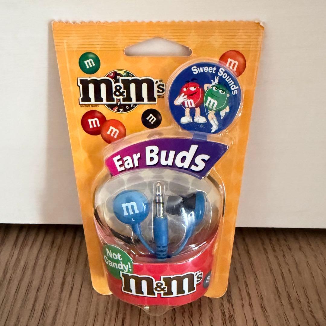 正規品 新品未使用 M&M's USBチャージャー・イヤホン・携帯ケース
