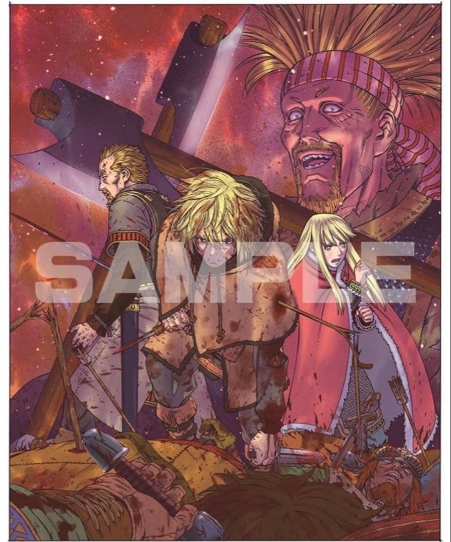 ヴィンランド・サガ 非売品 Blu-ray 全巻購入特典キャンバスアート 幸村誠