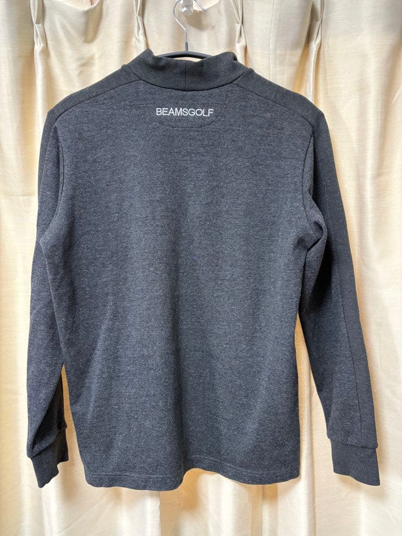 BEAMS GOLF ビームスゴルフ モックネック 長袖 ゴルフウェア グレー
