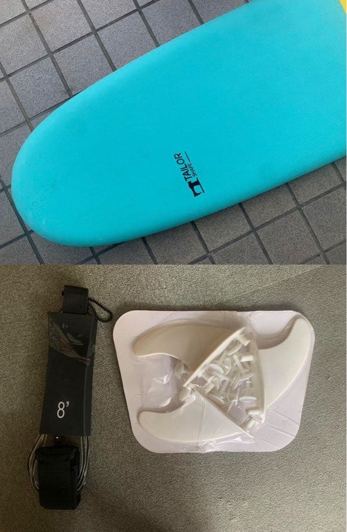 TAILOR SHAPE WAX レス EVA 8.0 サーフボード
