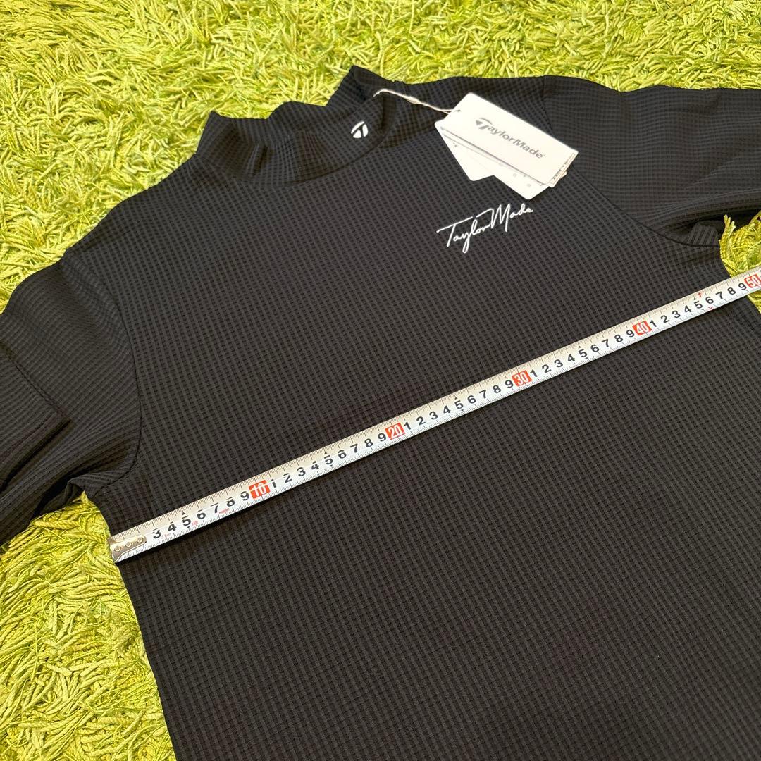 【TaylorMade】L 新品✨春ゴルフ　ロゴモックネックトップス ハイネック