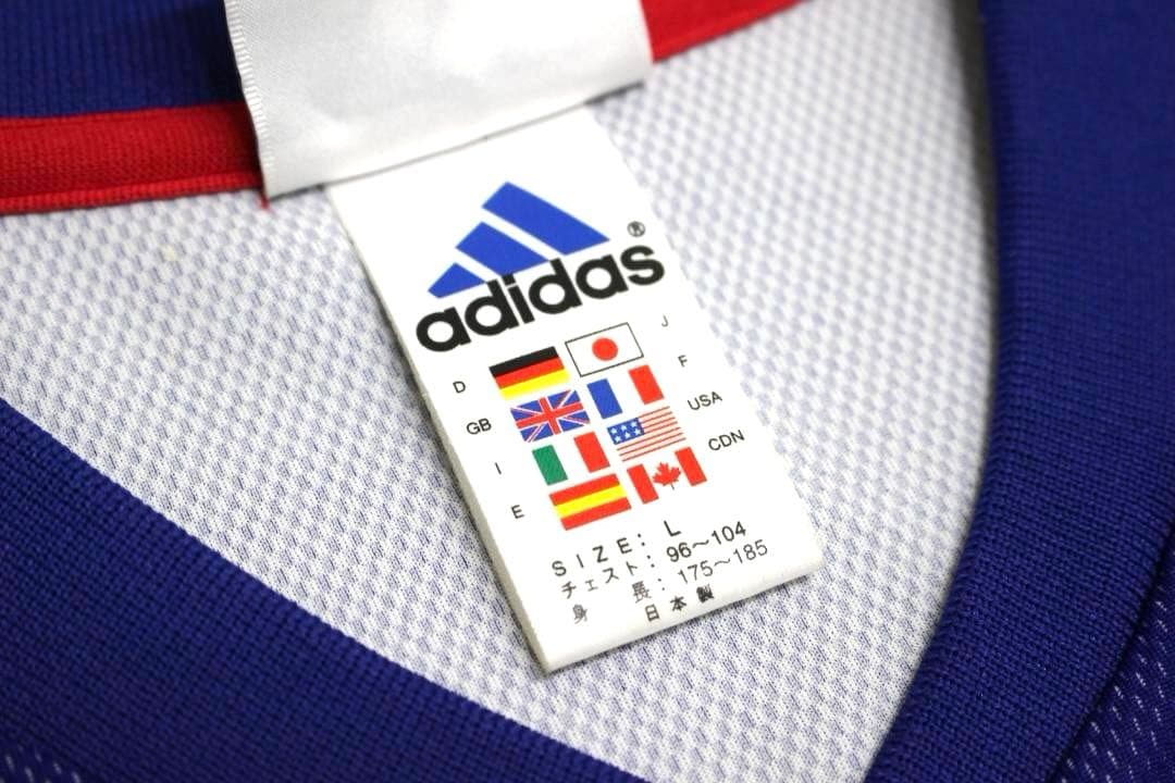 正規品　メンズL　アディダス　2002　日本代表　日韓W杯　中田　ユニフォーム
