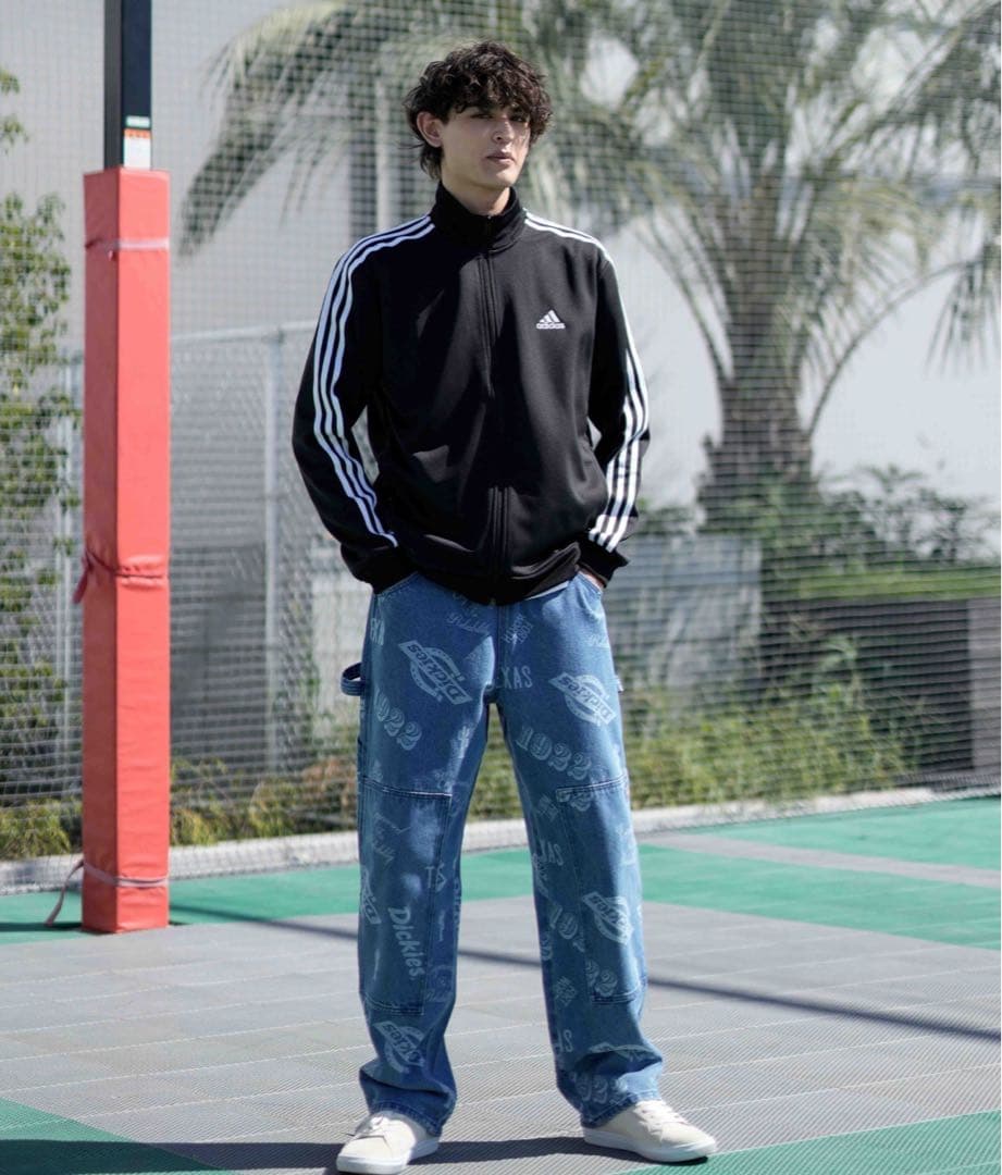 adidas トラックジャケット m