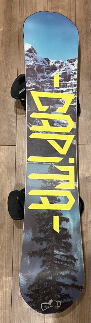 CAPITA スノーボード　板 BURTON ビンディング ケース 3点セット