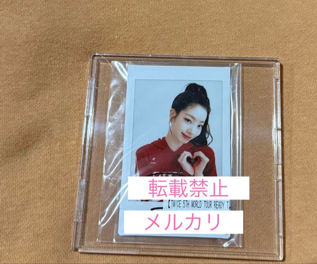 TWICEダヒョン　サイン入りチェキREADY TO BE ポラロイド