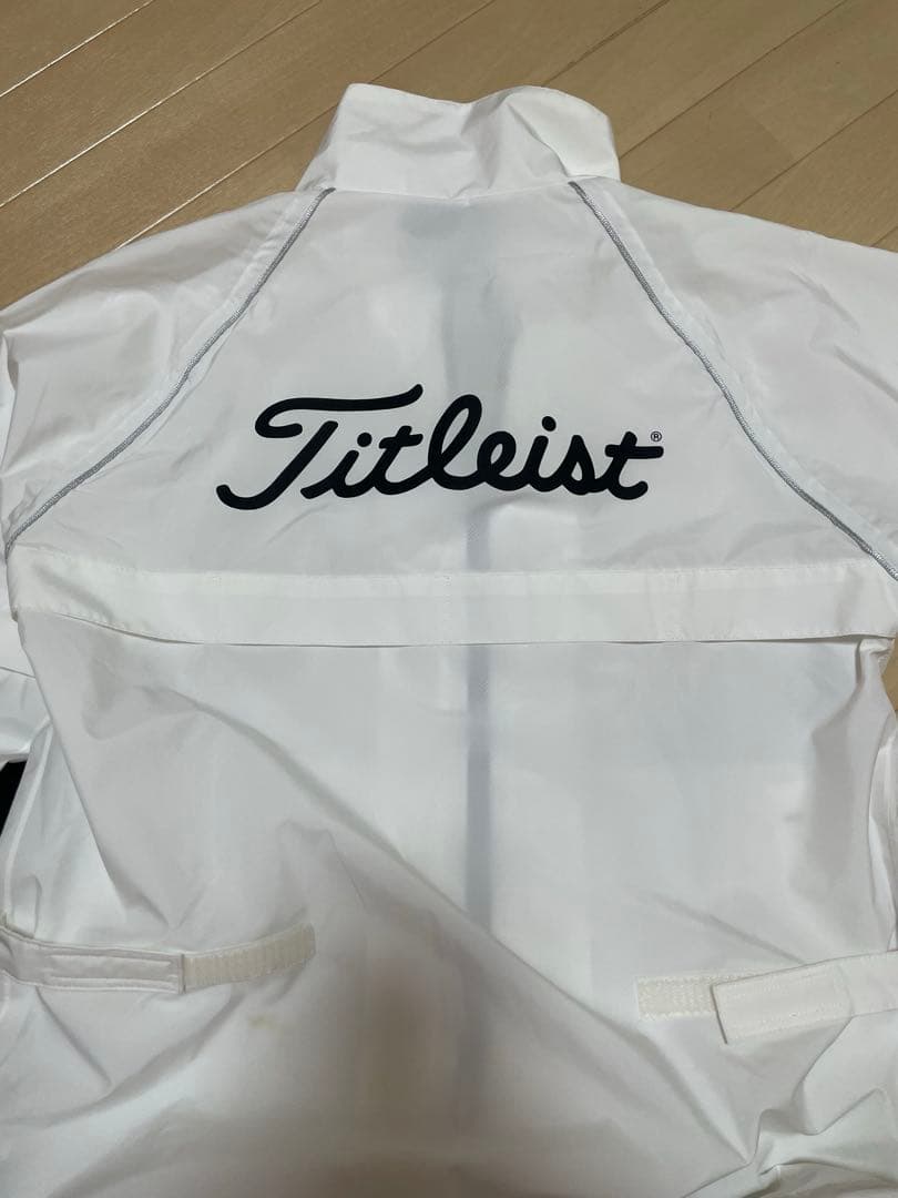 Titleist レインウェアセット ホワイト/ブラック