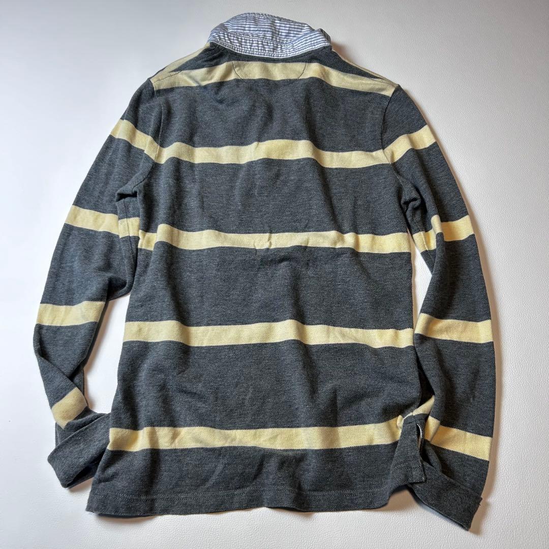 【POLO RALPH LAURENラガーシャツ クレスト　刺繍】メンズ　L