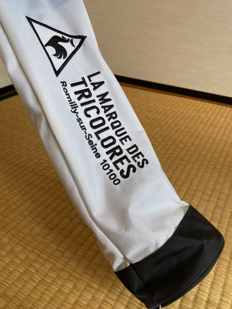 【美品】ルコック ゴルフ セルフスタンド クラブケース（ホワイト）