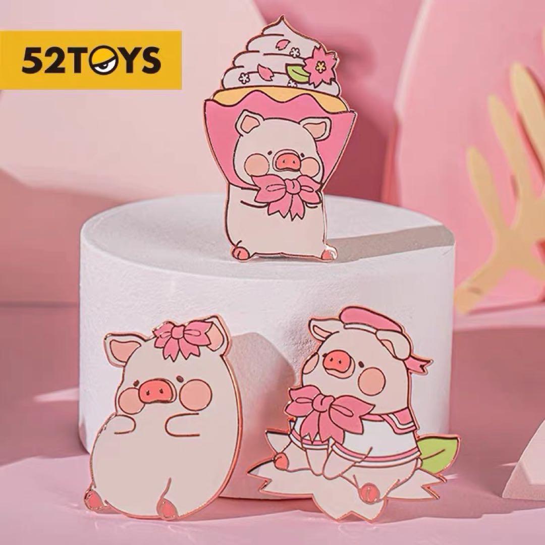 Lulu 子豚　豚　フィギュア　ピンバッジ　コレクション品