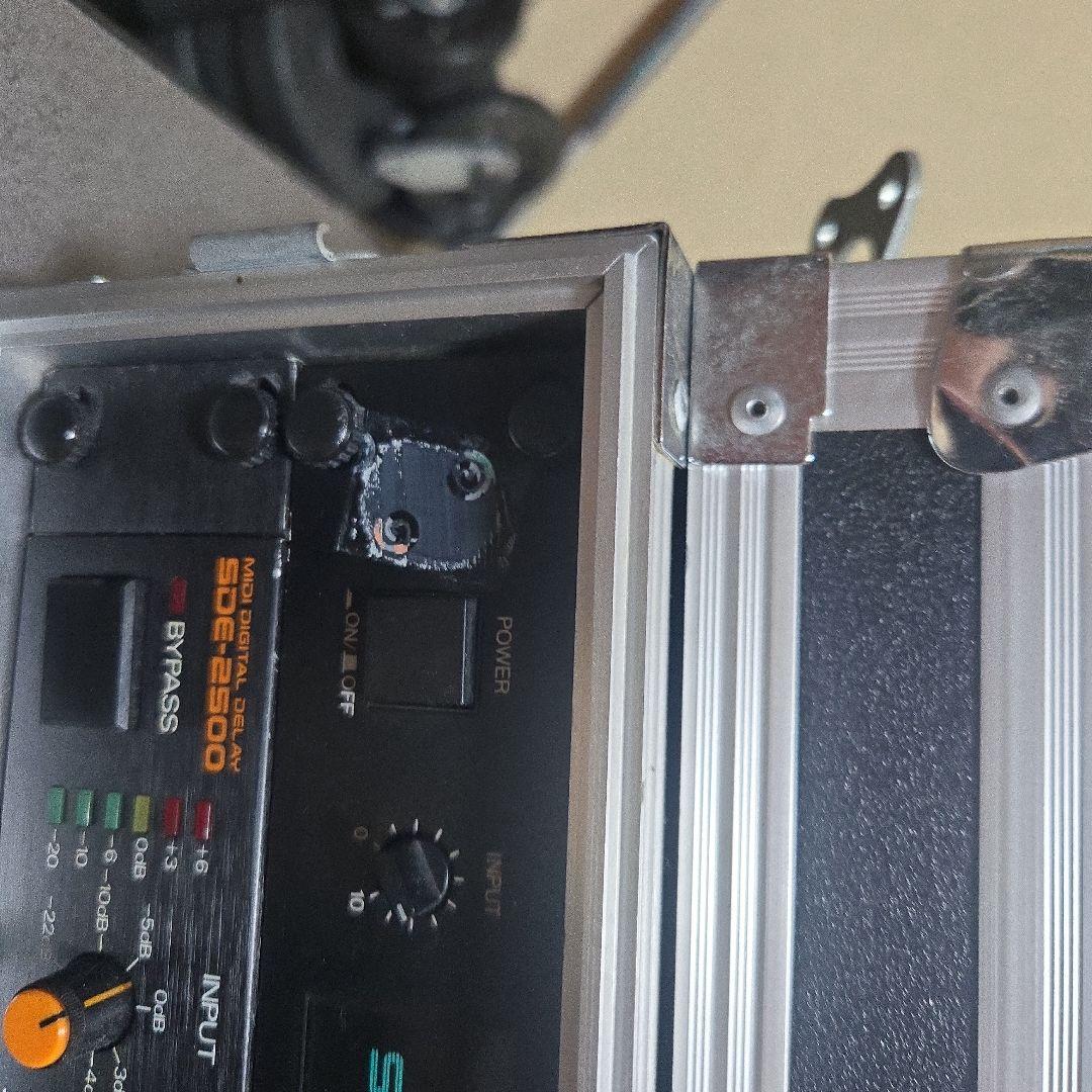 Roland SDE-2500 YAMAHA SPX90 2Uラックセット