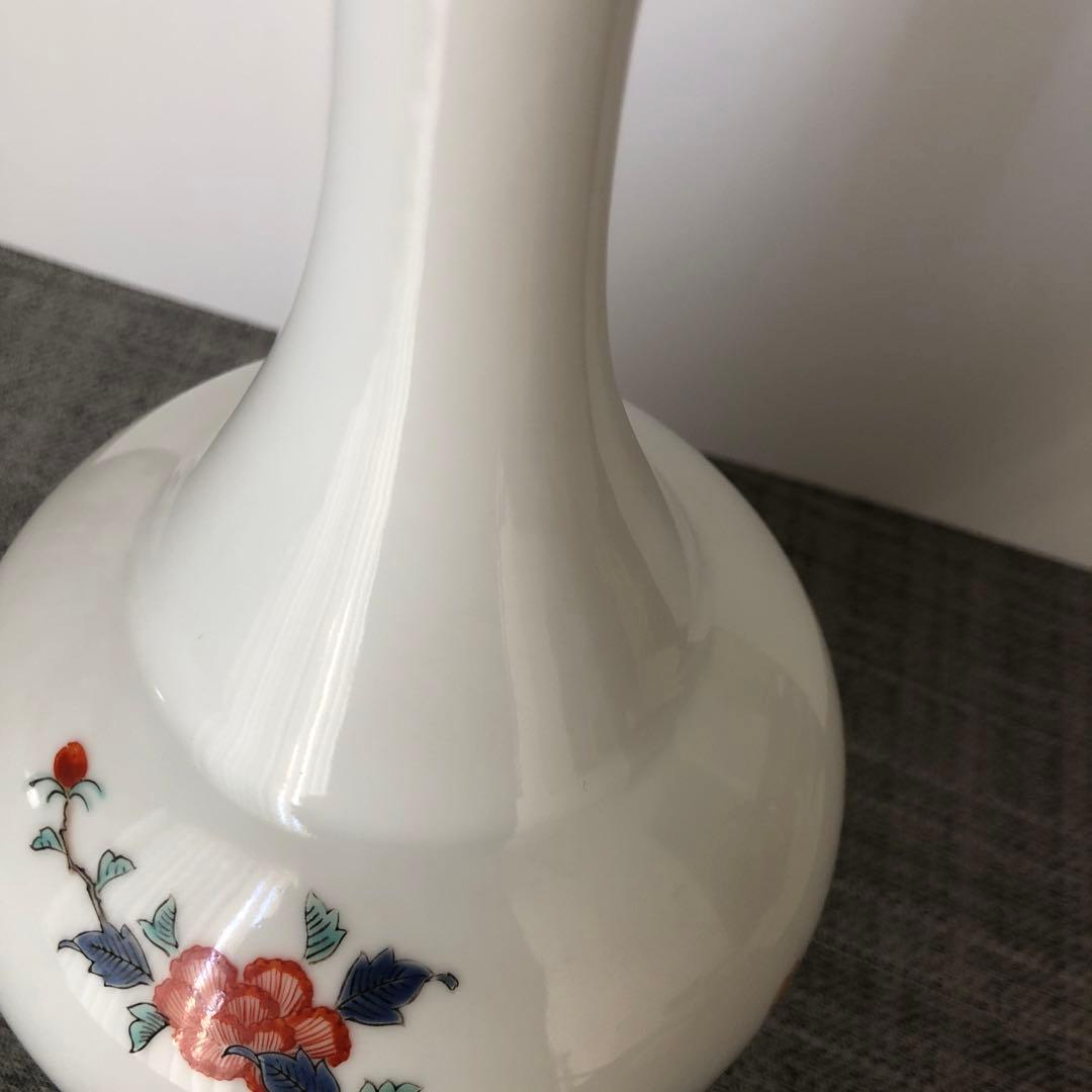 二重渦福　角福　花瓶　柿右衛門