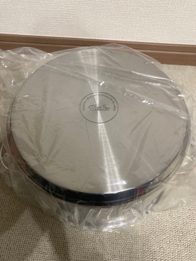 【新品】フィスラー コペンハーゲン シチューポッド 24cm ガラス蓋付き