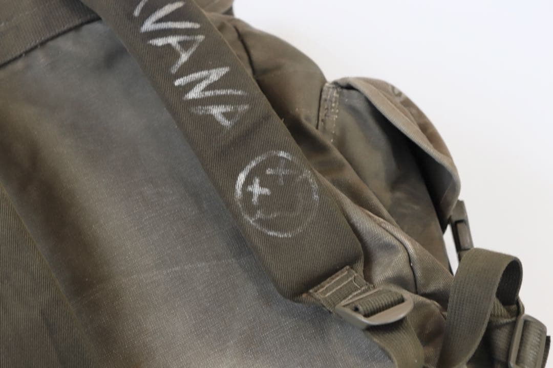 一点物ドイツ軍バックパックリメイクパンクNIRVANA vintage USED
