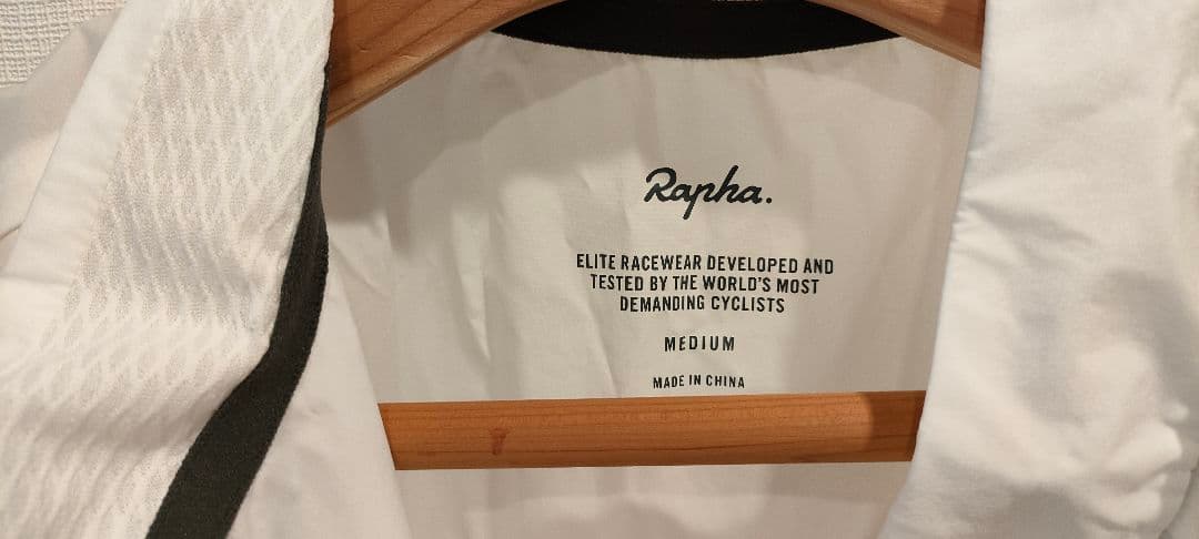 試着のみ Rapha プロチーム ライトウェイトジレ Mサイズ ホワイト
