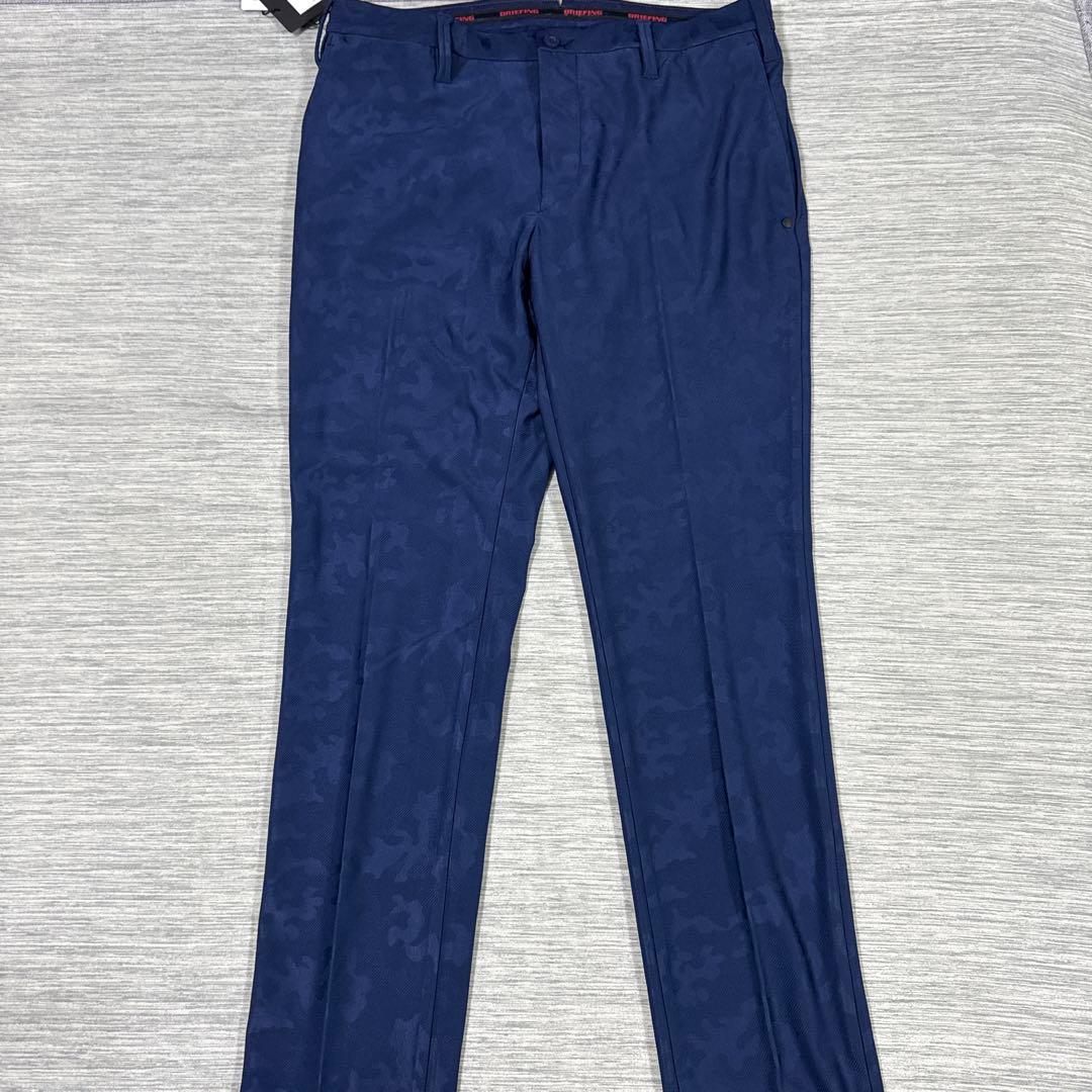 新品　BRIEFING GOLF カモ柄総柄　メンズ　パンツ　 L