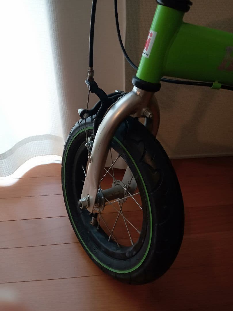 へんしんバイク 補助輪 ライトグリーン サイドスタンド 自転車 サイクル 子供用
