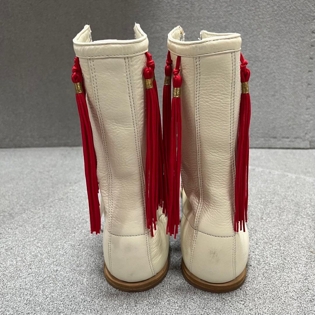 adidas BOXING ドイツ製 赤三本線 タッセル付き 2004