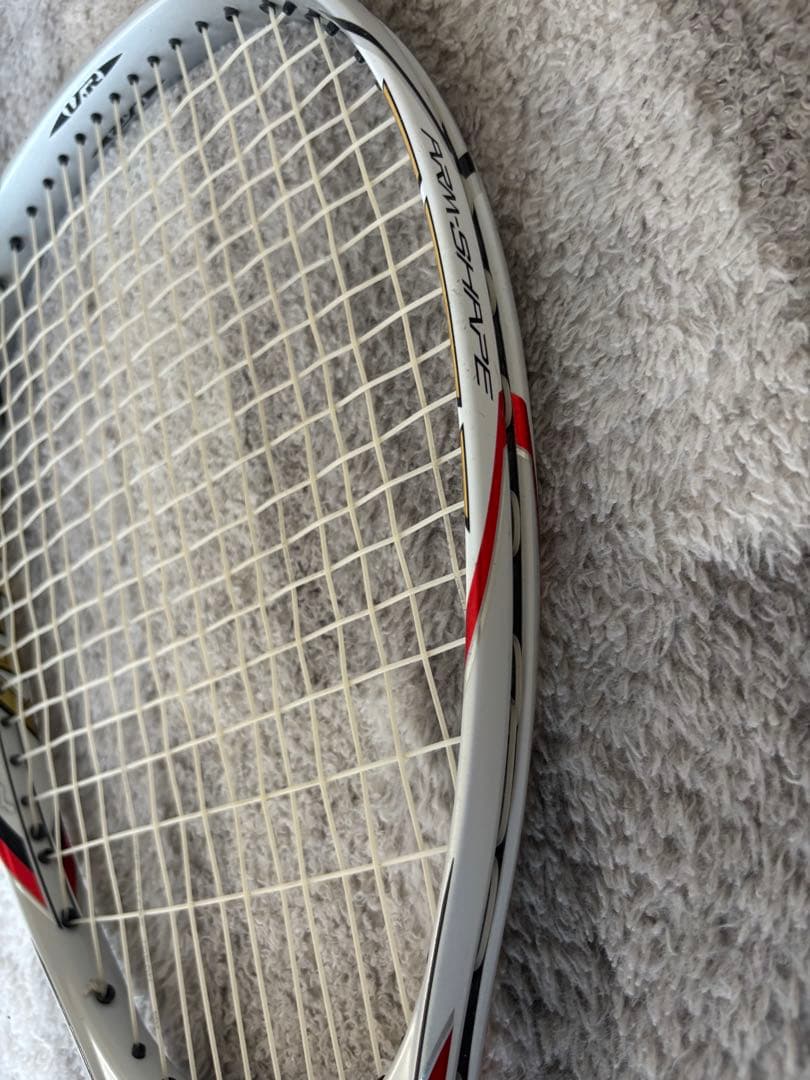 ヨネックス ナノフォース 8V REV ソフトテニスラケット　ホワイト