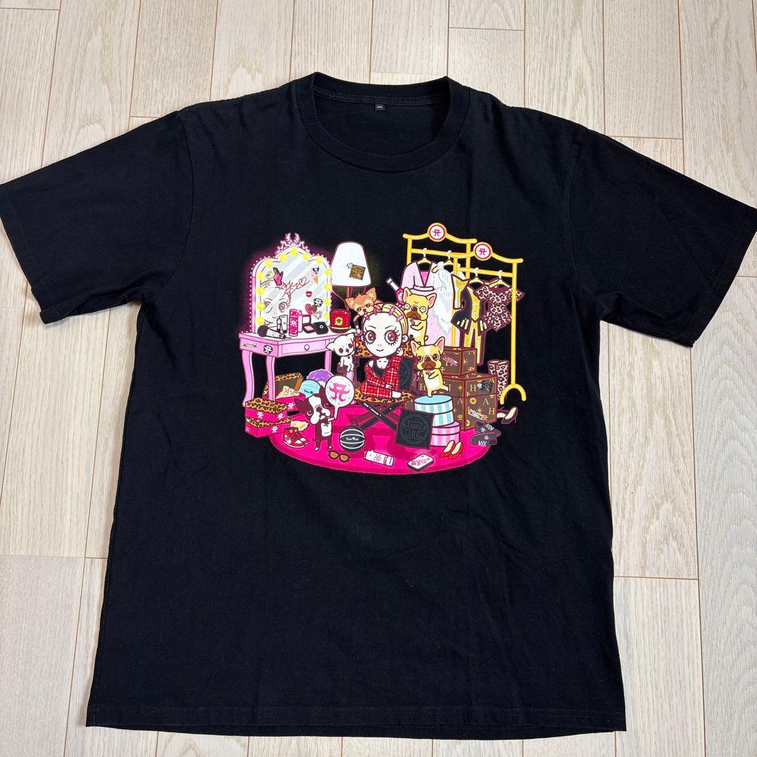 【美品】 浜崎あゆみ 25周年 会場限定 ayupan Tシャツ XXL