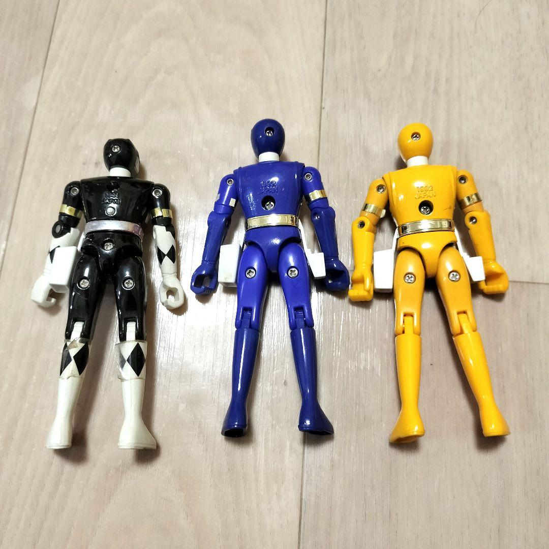 テンマレンジャーキリンレンジャー マンモスレンジャー　超合金