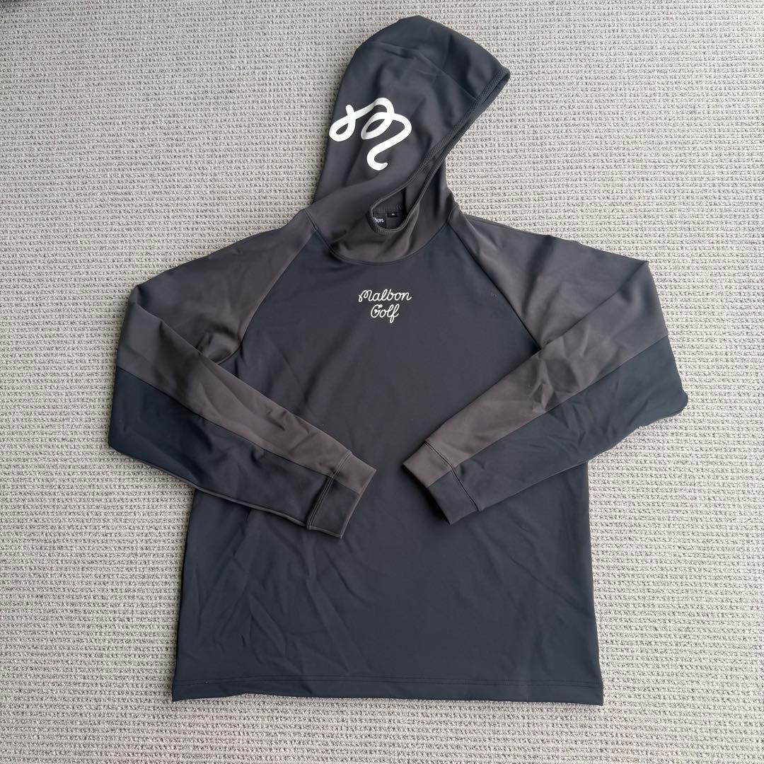 マルボンゴルフ　malbon hoodie XL パーカー　着心地最高フーディー