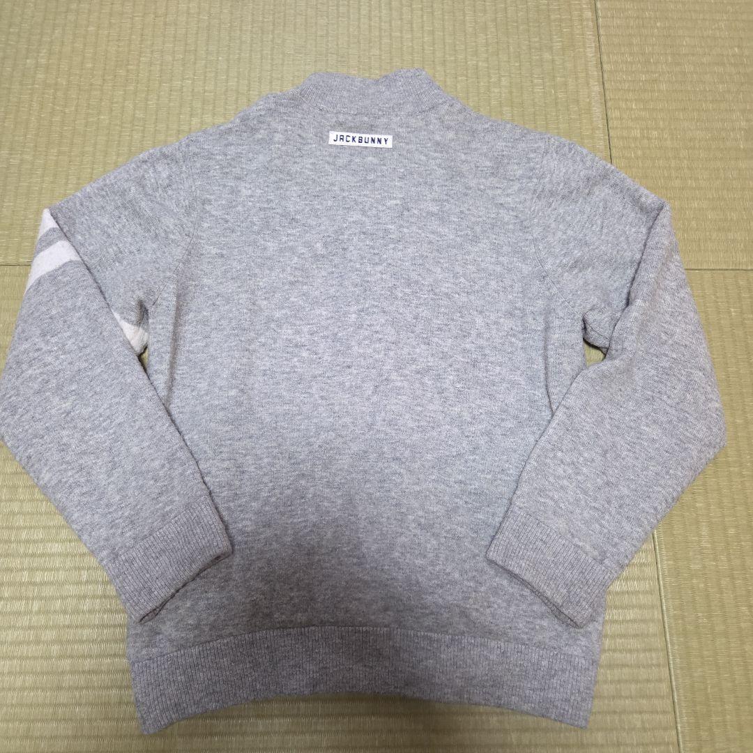 Jack Bunny サイズ6 ドライバーズニット グレー パーリーゲイツ