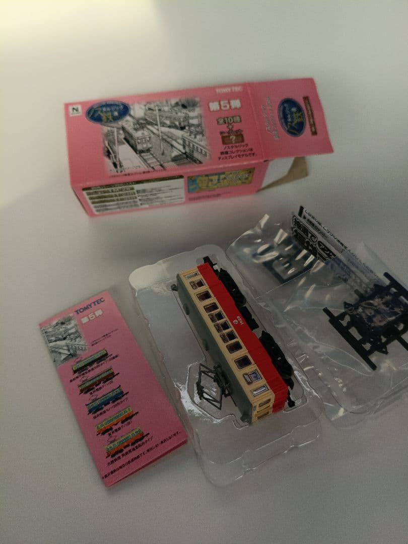 TOMYTEC　ノス鉄　第5弾　シークレット　北陸鉄道 ノS005　外箱を畳ます