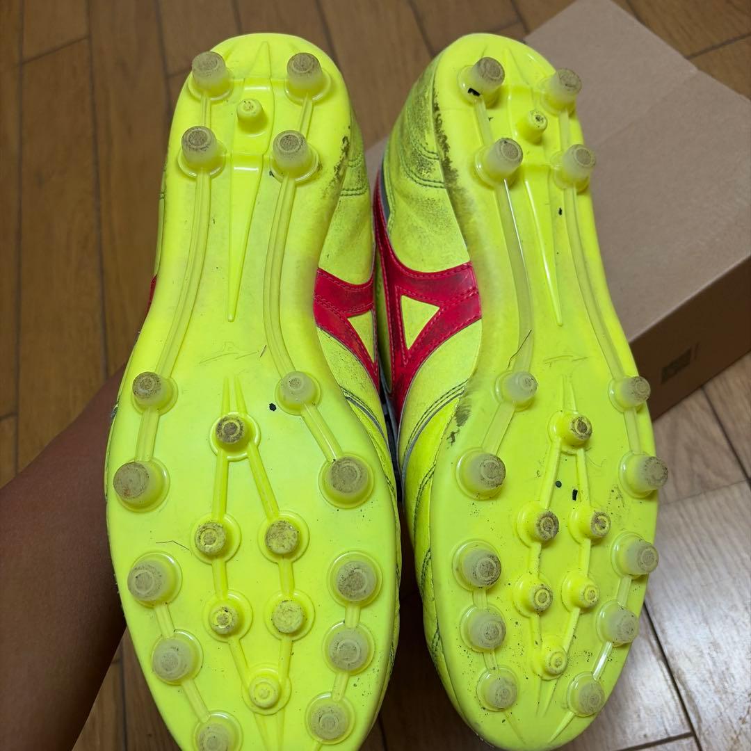 MIZUNO モレリア PRO 27.0cm イエロー/レッド