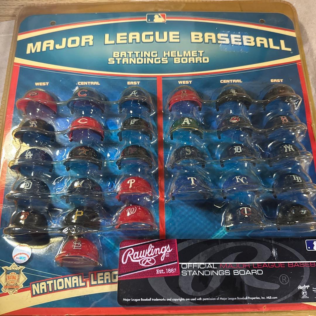 スポーツ MAJOR LEAGUE HELMET STANDING BOARD