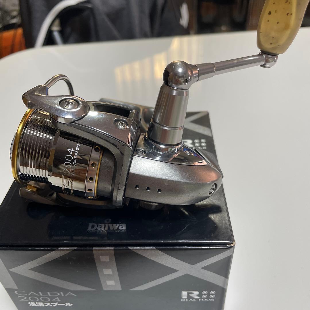 Daiwa CALDIA KIX2004 スピニングリール カスタムスプール付き