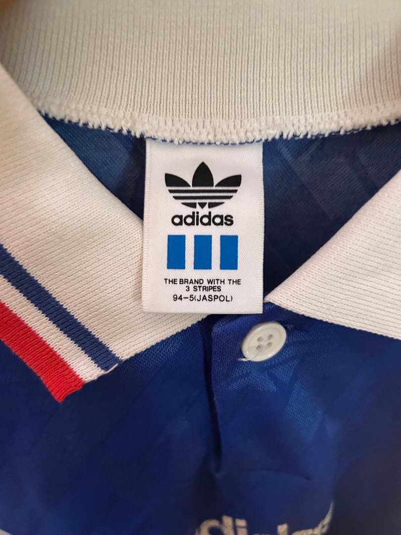90s adidas フランス代表 ユニフォーム JASPO L