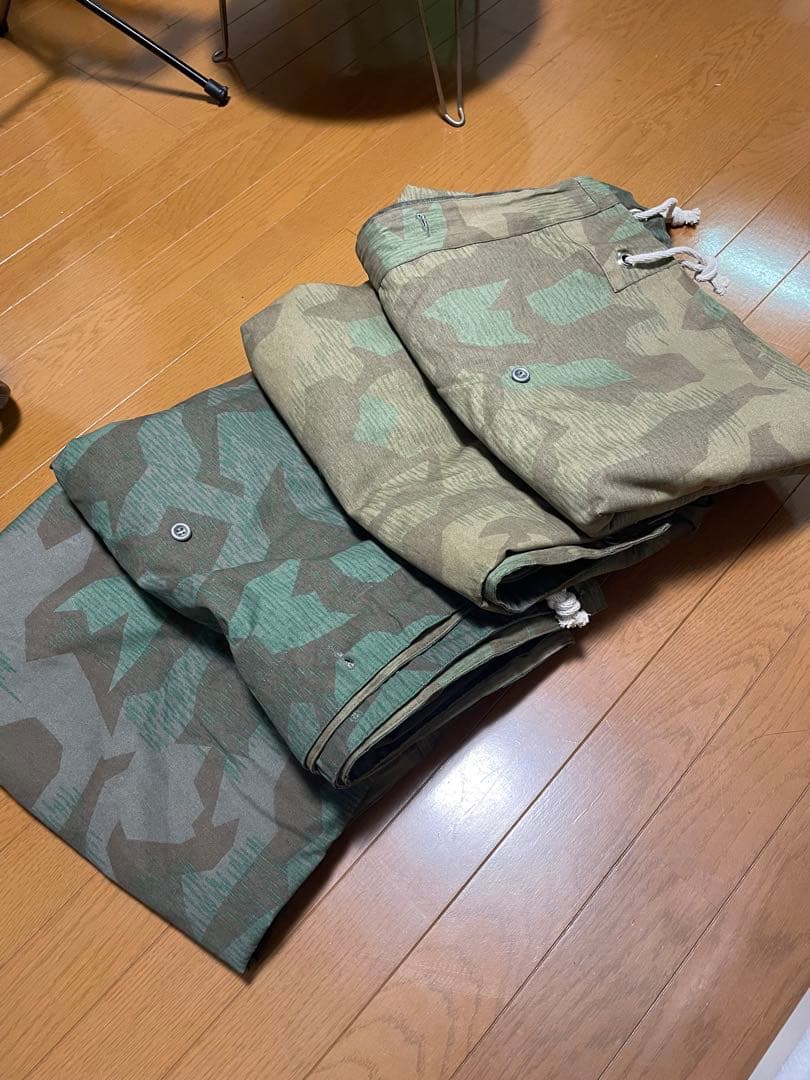 軍幕、スプリンターカモ、ドイツ軍4枚