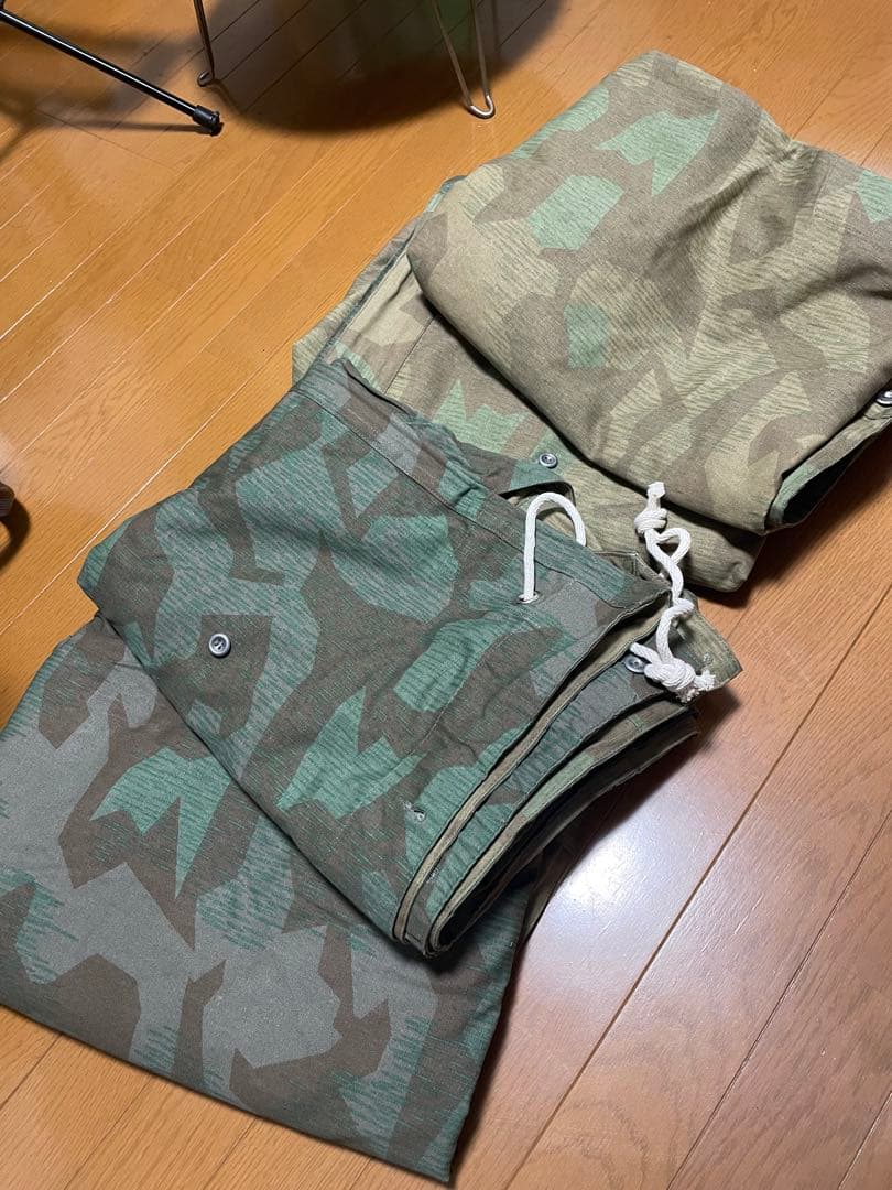 軍幕、スプリンターカモ、ドイツ軍4枚