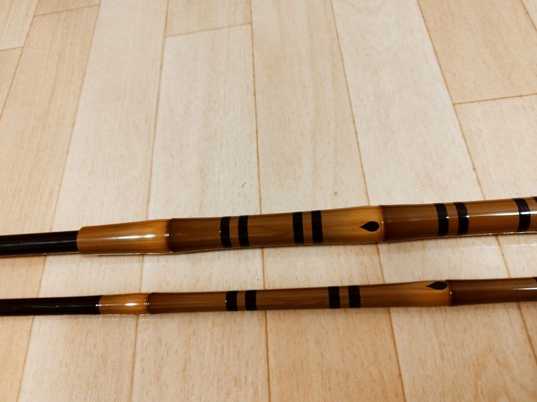 シマノ　普天元　獅子吼　竿掛け　二本物　SHIMANO　へら竿