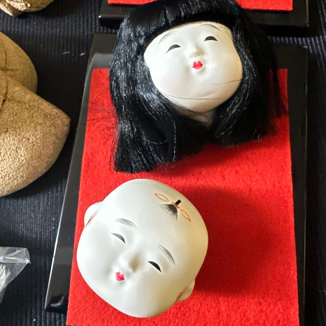 木目込　お雛様　雛人形　大江戸わらべ　台付