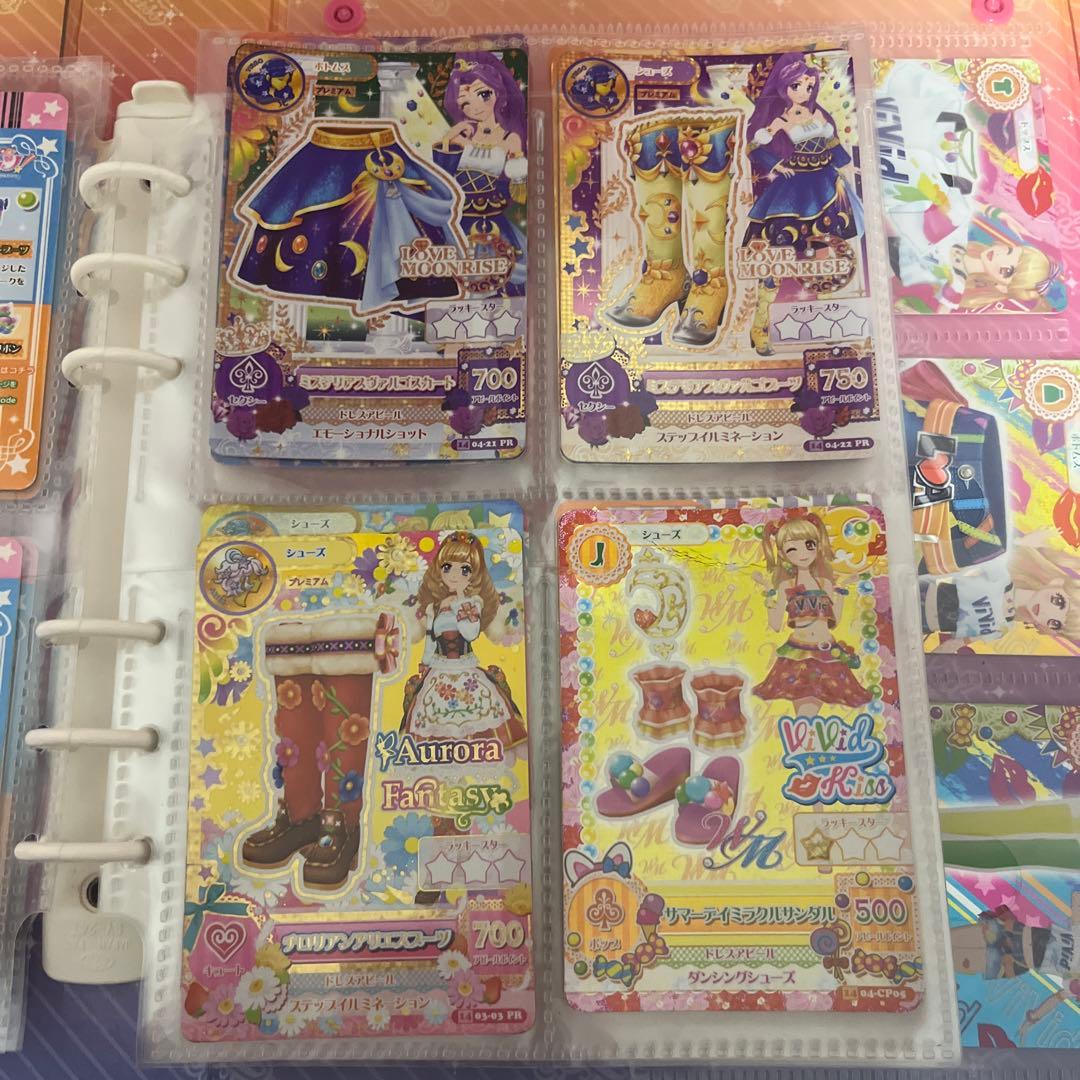 アイカツカード プレミアム レア 57枚 夏樹みくるバインダー付き