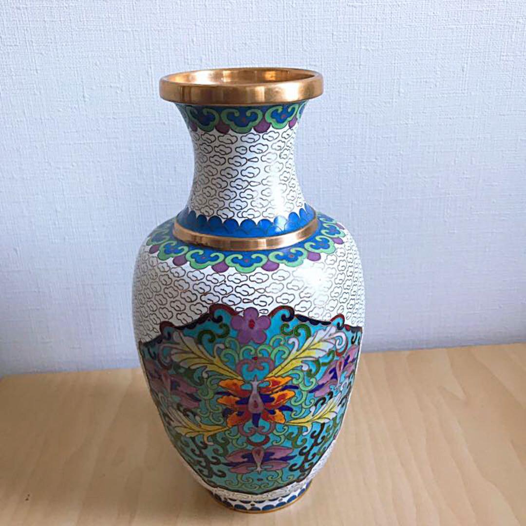 中国花瓶 【景泰藍】