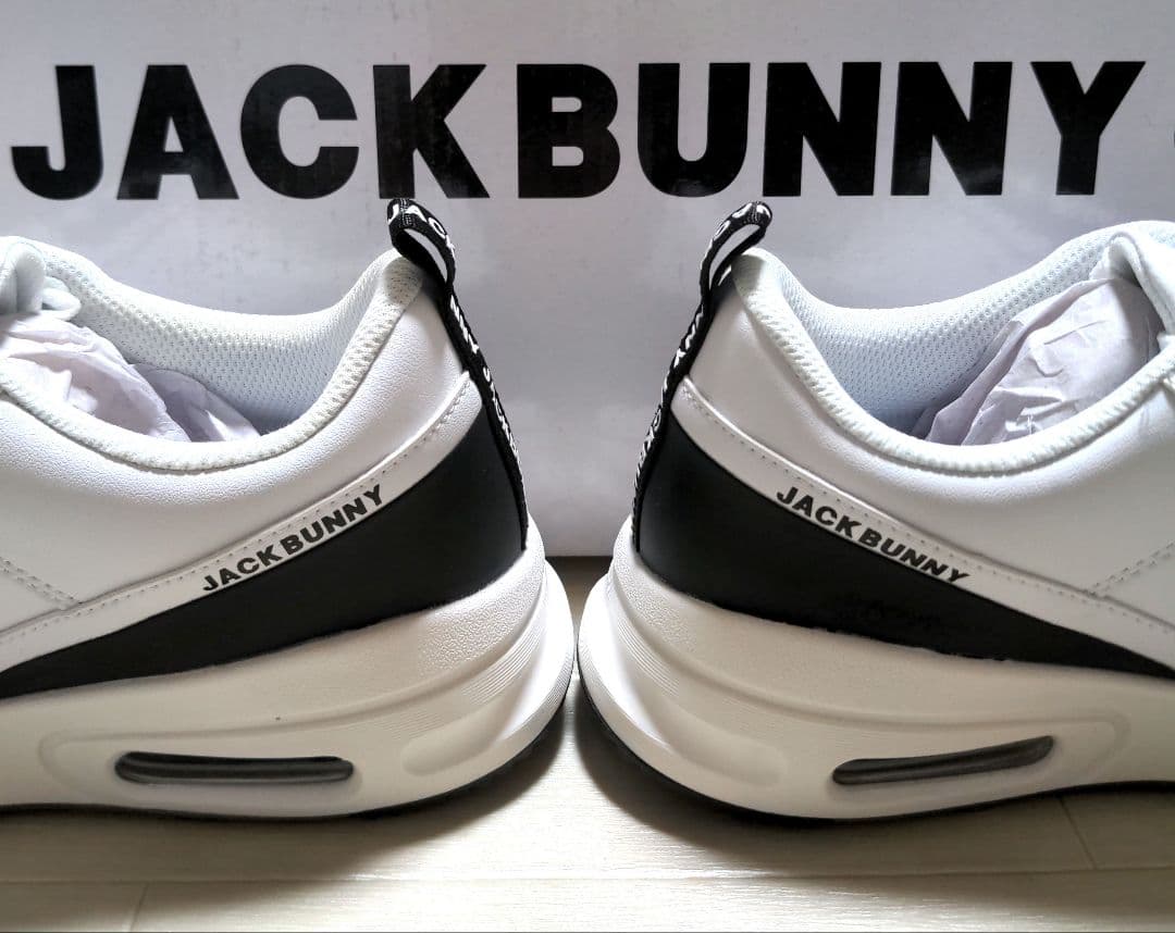 再再再値下新品　ジャックバニー　シューズ26.0cm白×ブラック定価22000円