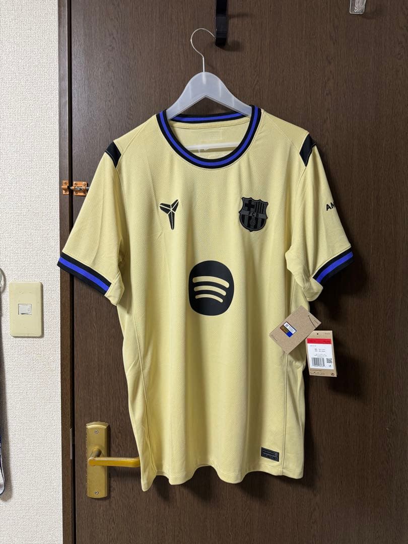正規品　レヴァンドフスキ FCバルセロナユニフォームアウェイ2025 2026