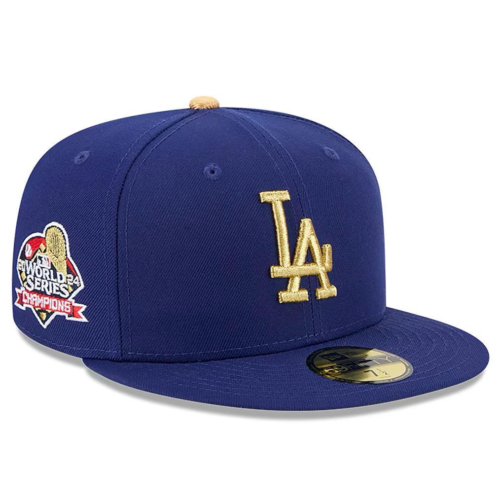 ドジャース ワールドチャンピオン 59FIFTY ゴールド×ロイヤル:8