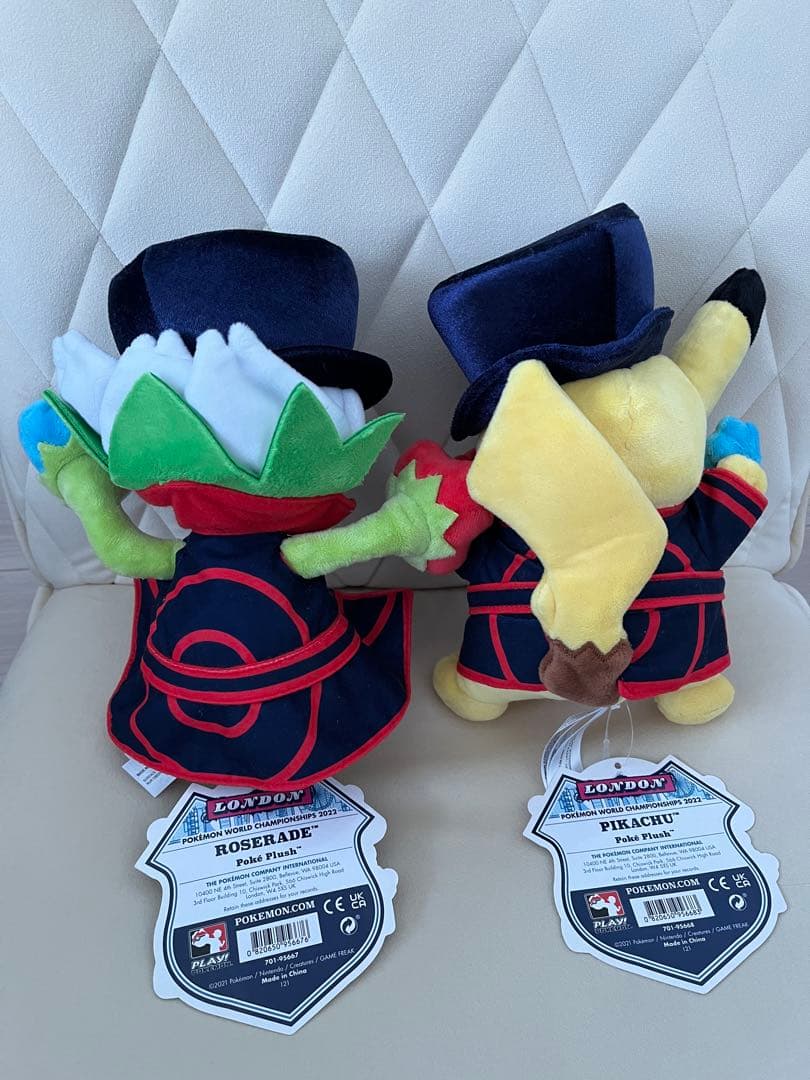 WCS2022 限定グッズ ピカチュウ ロズレイドぬいぐるみ タグ付き