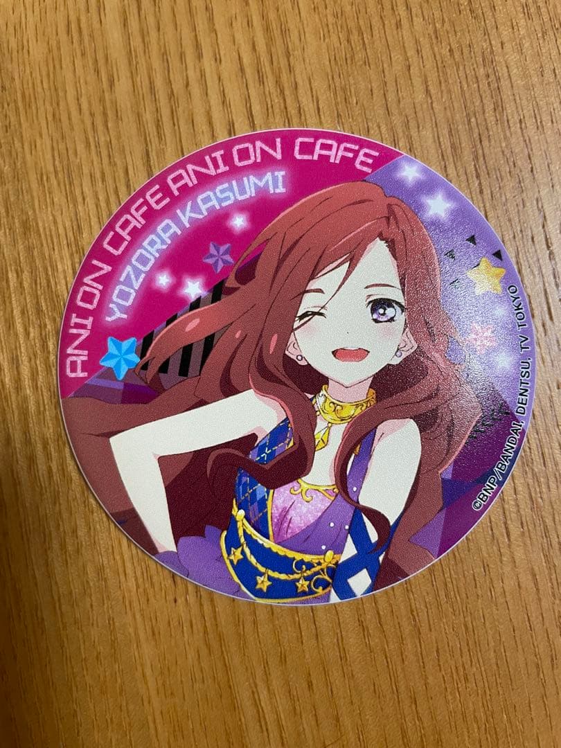 【香澄夜空】アイカツスターズ アニON マグネット付きバッジ