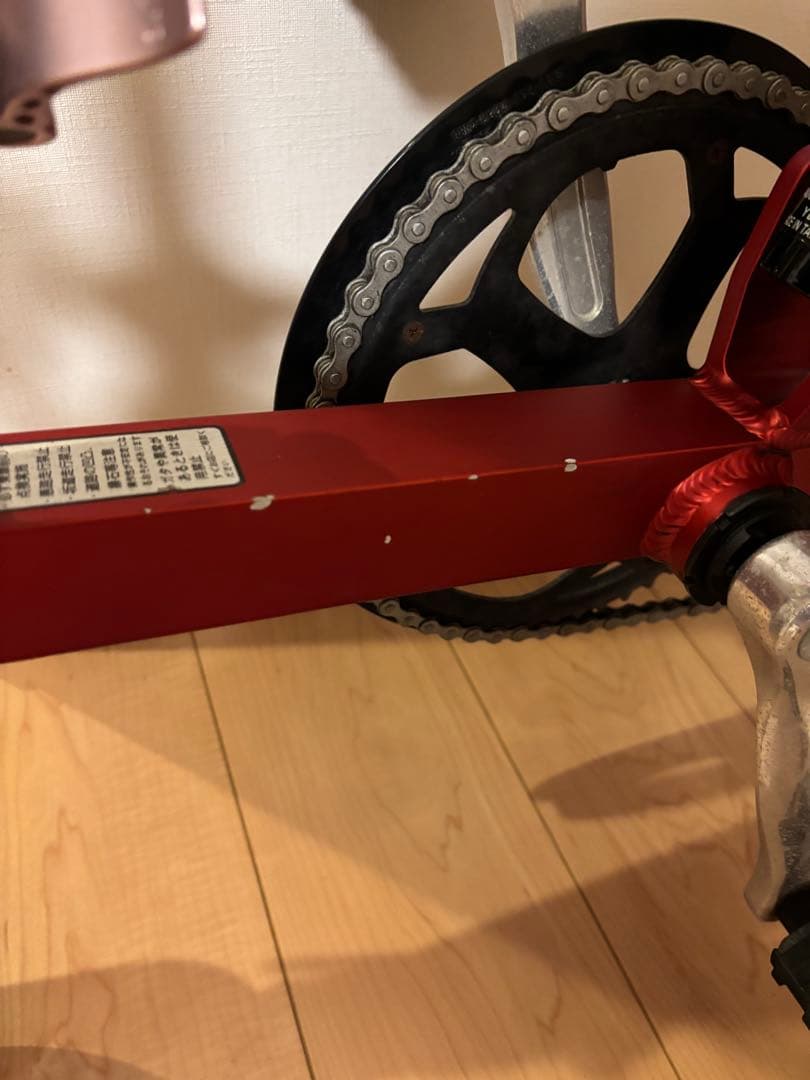折りたたみ自転車 HANDYBIKE 8 レッド/ブラック