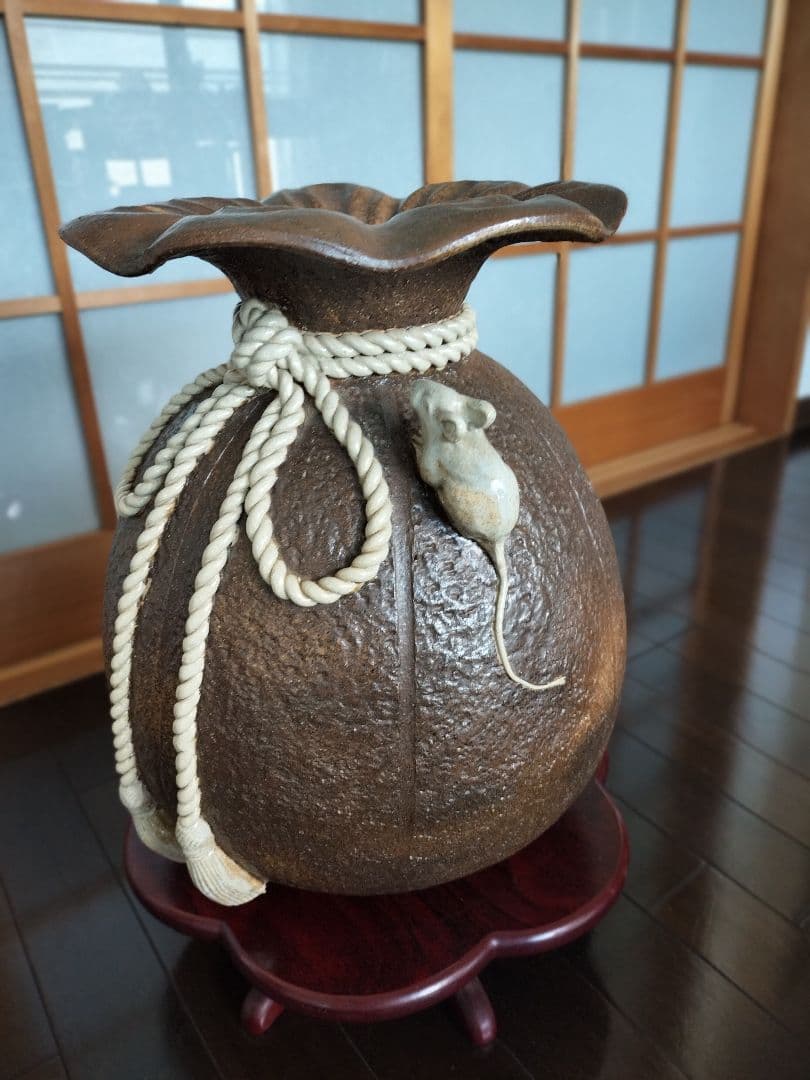 信楽焼壺