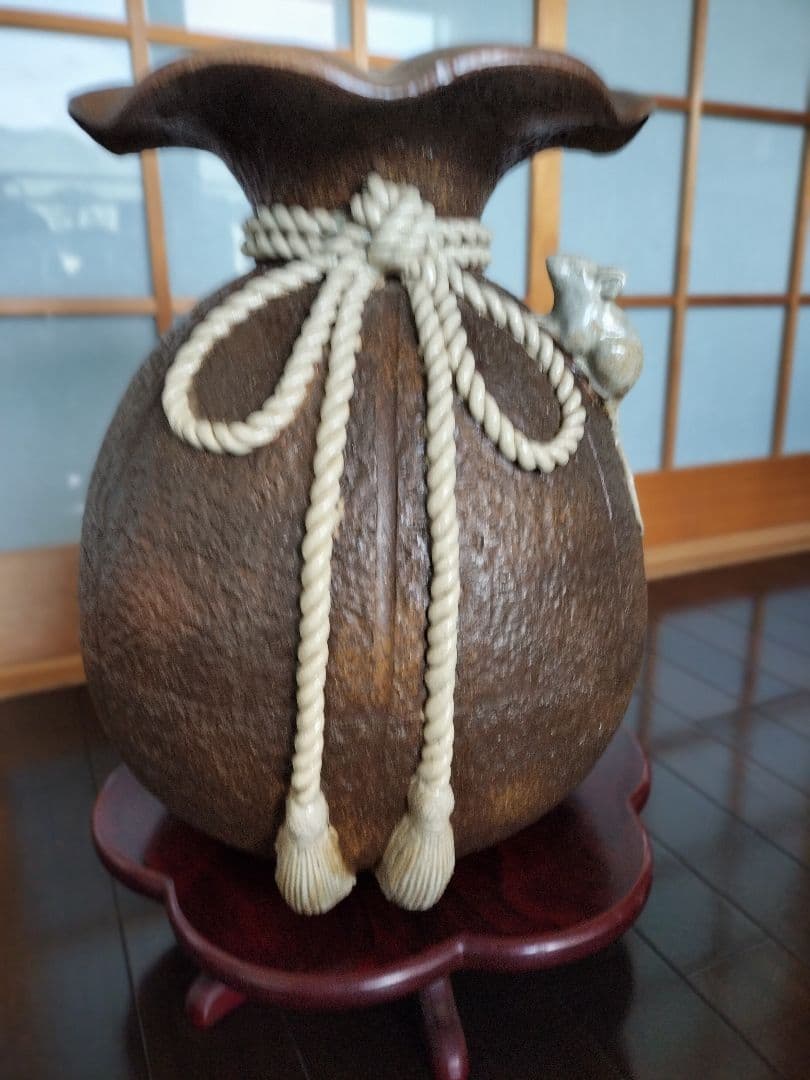 信楽焼壺