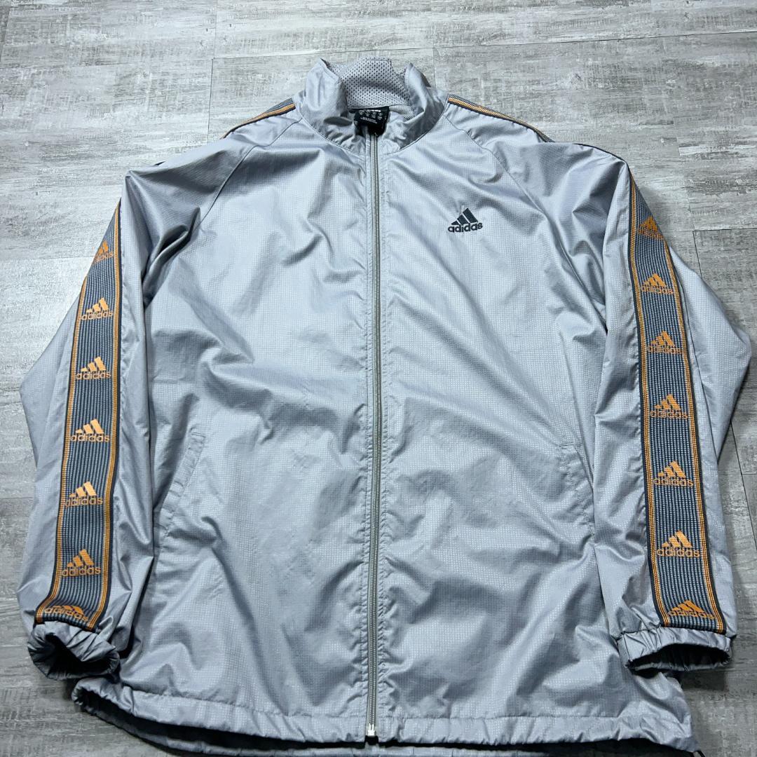 大きいサイズ Adidas アディダス ウィンドブレーカー 上下セット XO