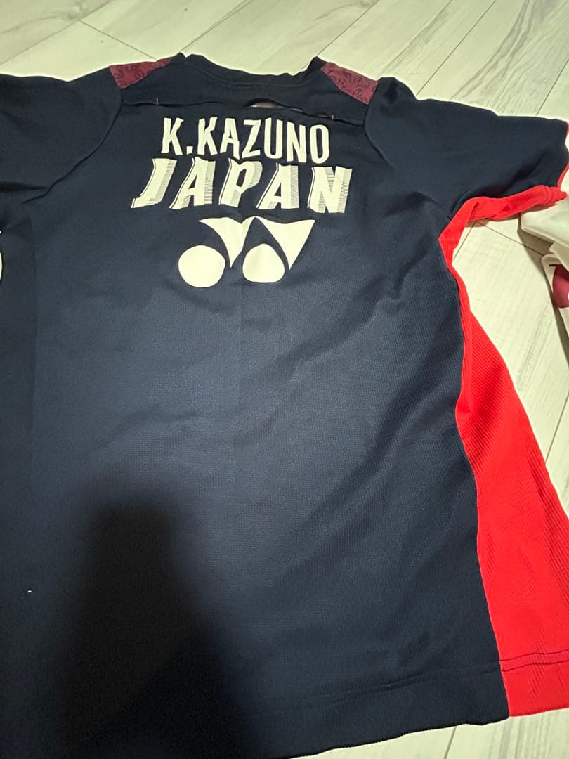 UNISYS バドミントンウェア K. KAZUNO JAPAN