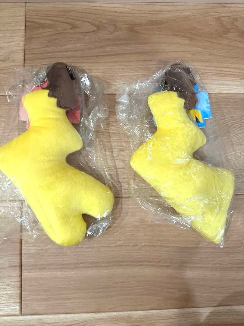ピカしっぽ　ビックキーチェーン　オス・メス　ペアセット