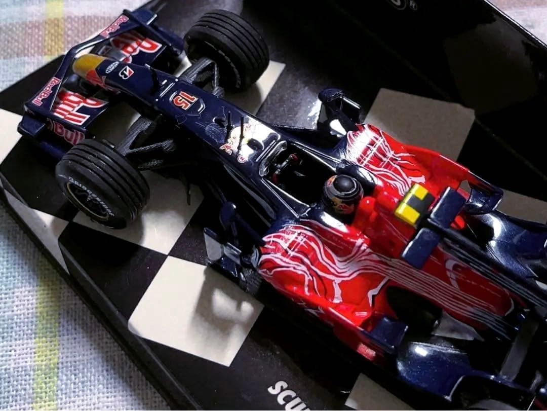 ミニチャンプス 1/43 トロロッソ・フェラーリ STR3 ベッテル 2008