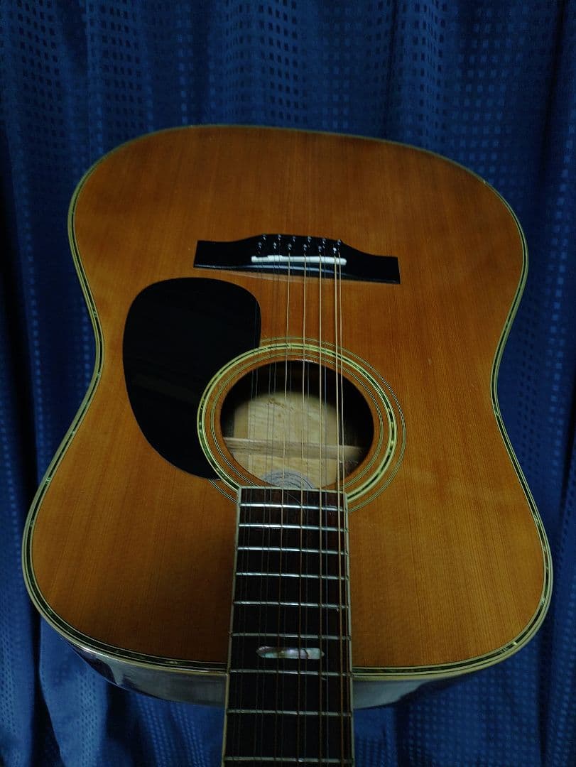 モーリス B-60 12弦 トランスアコースティックギター仕様 ハードケース付き